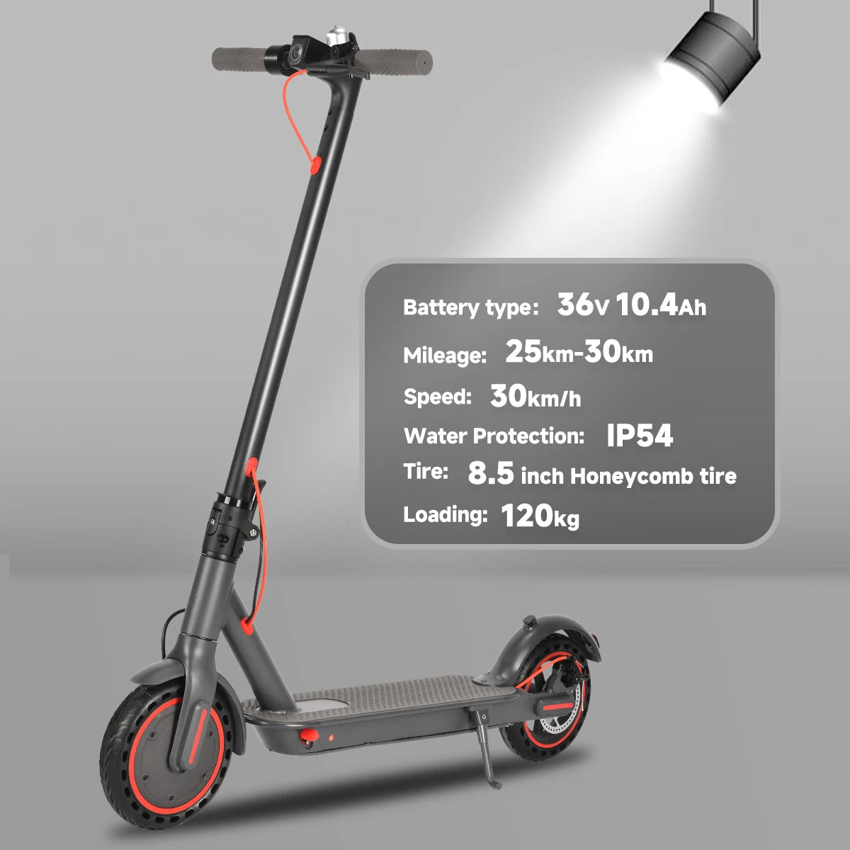 N7PRO 350W Adult Electric Scooter 36V 10.4Ah Escooter Kick Scooter Support APP Lightweight Long Range 30km Scooter EU Warehouse