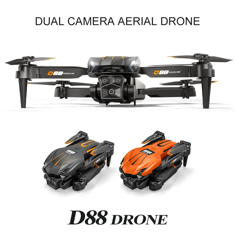 Xiaomi MIJIA D88 Drone 8K Optical Flow HD Dual Camera Fixed Height Aerial Photography Quadcopter 10000m Remote Control Aircraft