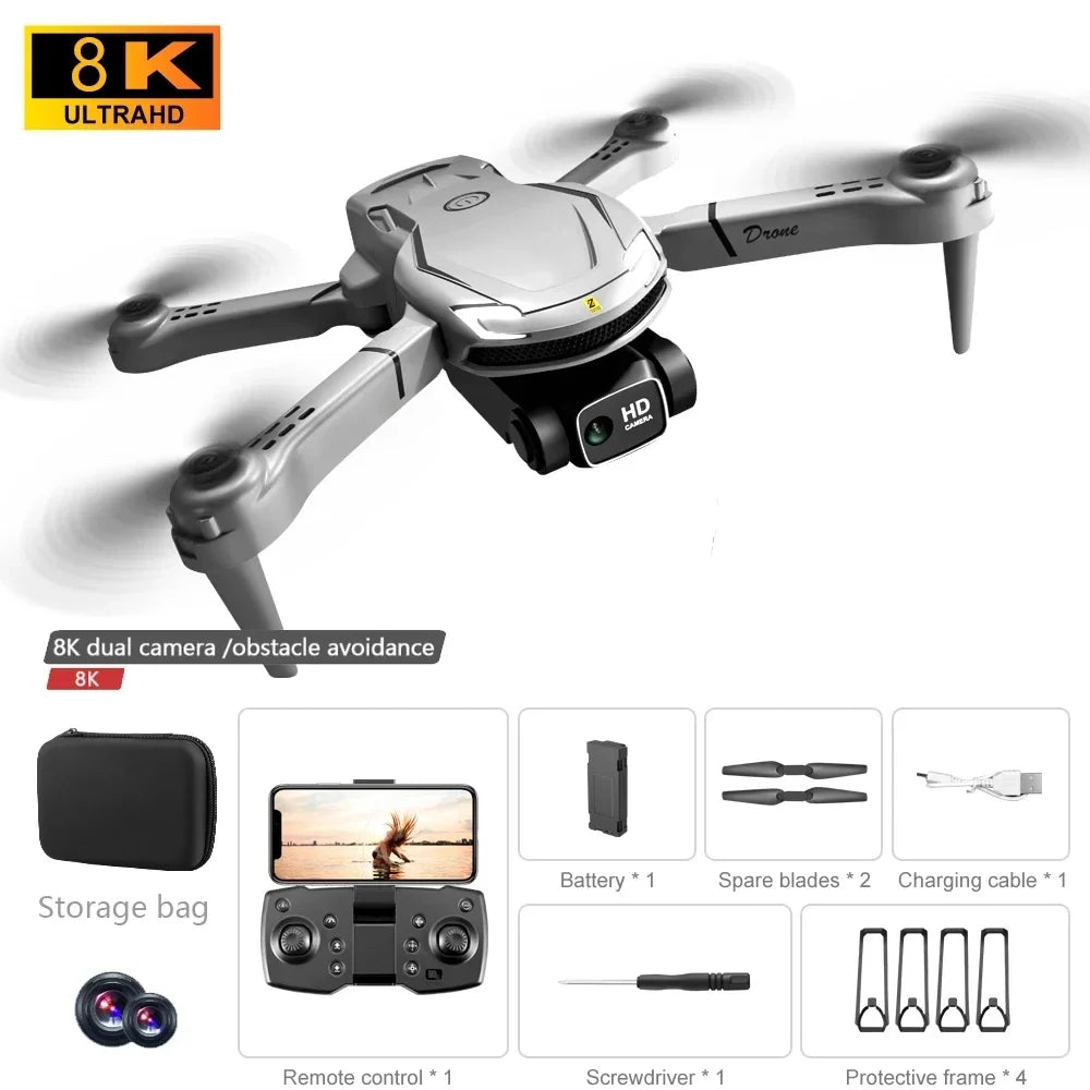 V88 Drone 8K 5G GPS Professional Aerial Photography Remote Control Aircraft HD Dual Camera Quadcopter Toy UAV