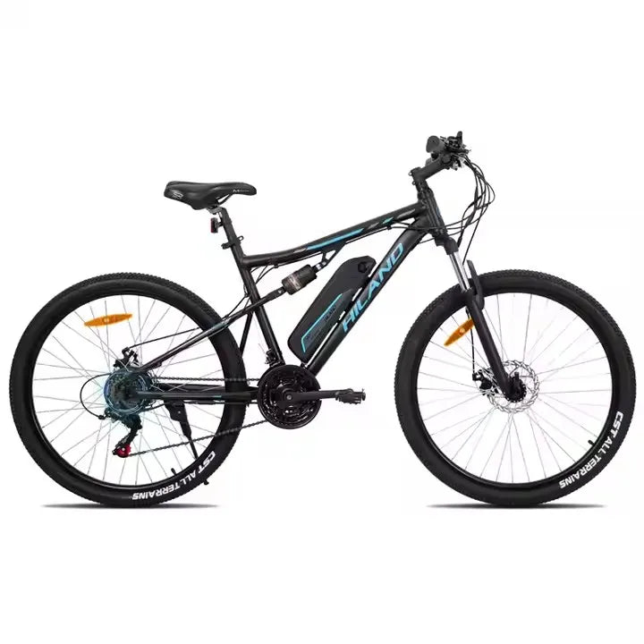 european warehouse 27.5 inch dual suspension e bike 36v 250w bafang motor electric mountain bike