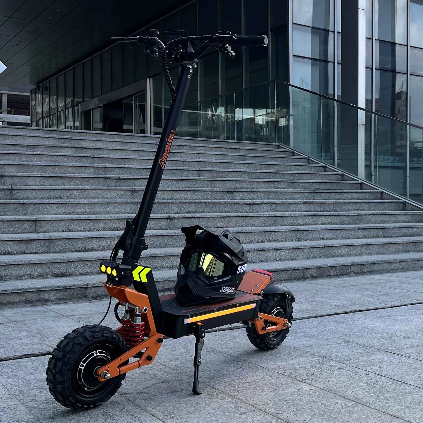 2024 New 6000W 60V 40V Dual Motor Electric Scooter Dual Suspension Shock Absorption Maximum Speed 95km/h 11 inch Off-Road Tyres